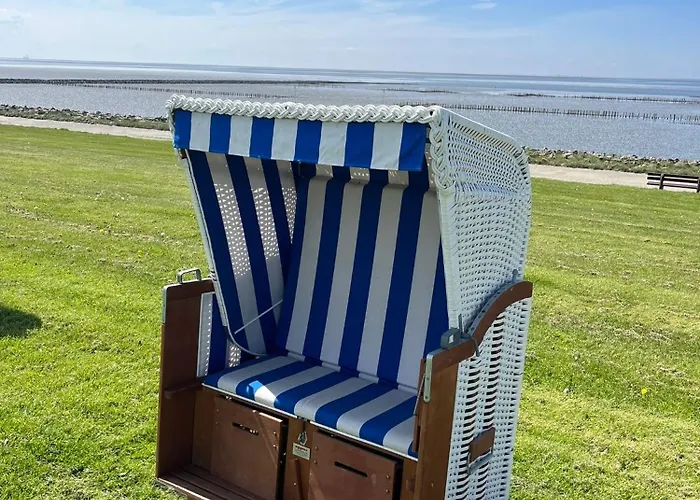 Fewo Schroeder - Bude 63A - Mit Strandkorb Am Meer - Inklusive Bettwaesche Und Handtuecher
